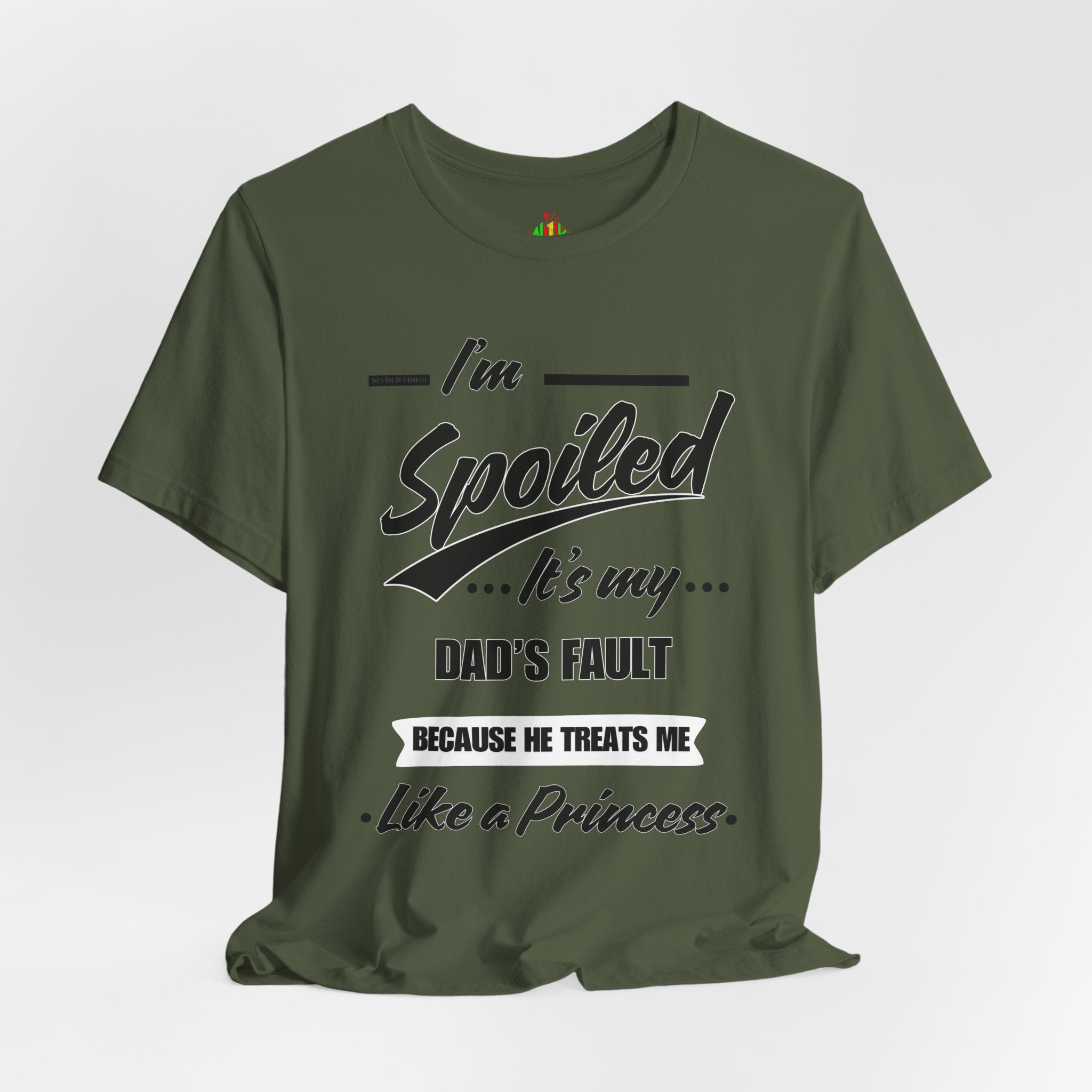 Spoiled Princess T-Shirt - Perfect Gift for Dads, Birthday and Celebration